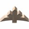 Ekena Millwork Alberta Smooth Timber Gable Bracket, Douglas Fir, 36"W x 21"H x 5 1/2"D x 5 1/2"F, 14/12 Pitch GBW036X21X0606ALB00SDF - alternate 4